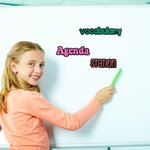 Personalized Multicolor Text Whiteboard Magnetic Label Classroom Interactive Teaching Tool Teacher's Day Back to School Gift for Teachers