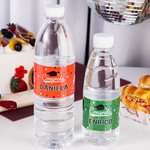 Etichette impermeabili personalizzate con nome e anno classe di laurea 2025 per bottiglie acqua regalo di festa di laurea per laureati