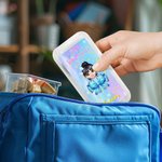 Personalisierte Cartoon kleine Prinzessin Bogen Food-safe Edelstahl Kid's Gabel Löffel Messer 3 Stück Besteck Set mit Namen und Fall Geburtstagsgeschenk für Mädchen