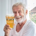 Gepersonaliseerd Beste Vader Ooit 16 oz Bierglas met Foto's Namen Vaderdag Verjaardag Waardering Geschenk voor Papa Grootvader Likeurliefhebbers