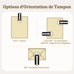 Tampon de Gaufrage Personnalisé avec Logo ou Texte Gaufreuse Livre Enveloppe Cadeau Anniversaire pour Amoureux de Lecture