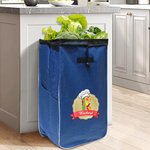 Personalized Fruits Vegetables Chef Hat Initial Durable Shopping Cart Trolley Replacement Bag with Name Shopping Accessory Birthday Gift for Family