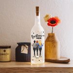 Personalisierte Besties Forever Star 2-4 Cartoon-Charaktere LED-Flasche Lampe mit Namen Bachelorette Party Geburtstag Geschenk für Schwestern Besties