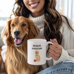 Personalized My Dog Ate My Lesson Plan 1-3 Pet Photos 11 oz Ceramic Coffee Mug with Names Teacher's Day Birthday Gift for Teachers Dog Lovers