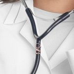 Personalized Name Tag Stethoscope Charm with Job Title Nurse Week Appreciation Gift for Doctor Nurse Medical Staff