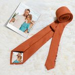 Cravatta personalizzata con foto e nome sulla scatola regalo elegante regalo ideale per anniversario matrimonio e compleanno per marito per papà