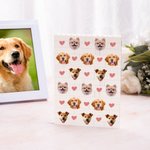 Personalized Funny 1-3 Avatar Photos Building Brick Puzzles with Heart Home Decor Holiday Birthday Gift for Friends Family