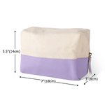 Personnalisé Cartoon Marsupilami Grande Capacité Sac de Maquillage avec Nom Voyage Accessoires Quotidien Cadeau d'Anniversaire pour Femme | Callie × Marsupilami®