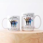 Henkilökohtainen Se vie kauan aikaa kasvattaa vanha ystävä keraaminen muki nimillä Syntymäpäivälahja ystäville Bestiesille