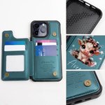 Personlig søt Highland Cow PU lær Flip lommebok telefonveske for iPhone med navn RFID-blokkerende kortholder Bursdagsgave til kvinner