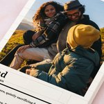 Personlig pappa foto ABS Bygga tegelstenar pussel med text fars dag födelsedag jubileumsgåva för pappa farfar