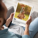 Personlig pappa foto ABS Bygga tegelstenar pussel med text fars dag födelsedag jubileumsgåva för pappa farfar