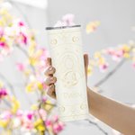 Personlig Zodiac Sign Name 20 oz Skinny Tumbler med lock och sugrör Resetillbehör Födelsedag Jubileum Bröllopsgåva för kvinnor