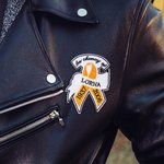 Personnalisé en mémoire de Patches de ruban avec nom brodé et année pour sac de veste Memorial Sympathie cadeau pour la famille