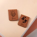 Personalised Zodiac Sign Magnetic Bookmark Clip with Name Reading Stationery Supplies Birthday Gift for Bookworms