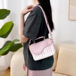 Personalised Piano Shape Punk Style PU Leather Crossbody Bag Evening Handbag with Name Birthday Graduation Gift for Women Conservatory Students