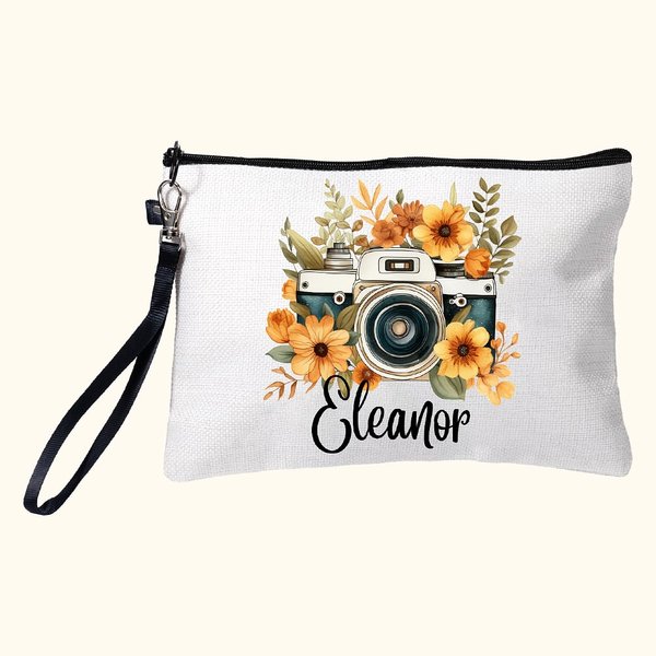 Sac de maquillage avec bracelet Cadeau d'anniversaire pour photographe passionné de photographie