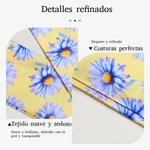 Pañuelo personalizado con flores de nacimiento y nombre decoración en bolso regalo para chicas y mujeres en fiestas o cumpleaños
