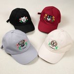 Henkilökohtainen kirjailtu Syntymä Kukka Koira Kissa Lemmikki Lemmikki muotokuva valokuva 100% puuvillaa Baseball Cap nimi Pet Keepsake syntymäpäivälahja lemmikkieläinten omistajille ystäville