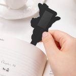 Personalized Grad Cap Cartoon Graduate Character Magnetic Bookmark Clip with Name Reading Supplies Graduation Birthday Gift for Graduates Bookworms