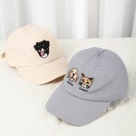 Personalizzato ricamato cane gatto ritratto 100% cotone regolabile berretto da baseball con i nomi Accessori per esterni Pet Party regalo di compleanno per i proprietari di animali domestici