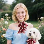 Personlig mångfärgad halsduk för husdjursfoto hårband med namn Daglig festfavör födelsedagspresent för kvinnor husdjursälskare