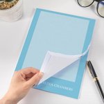 Bloc-notes monogrammé personnalisé multicolore portable avec initiale et texte Cadeau d'anniversaire pour les professionnels de l'administration Amis