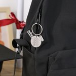 Personalised Behind You All Your Memories Keychain with Name and Year Charm Graduation Back to School Congratulation Gift for Graduates