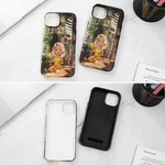 Etui de téléphone personnalisé pour iPhone ou Samsung avec nom Cadeau d'anniversaire pour la famille et les amis