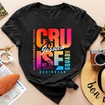 Personalised In My Cruise Era 100% Cotton Baby Bodysuit Adult Kid T-shirt with Name Travel Essentials Birthday Gift for Family Cruise Lovers