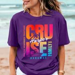 Personalised In My Cruise Era 100% Cotton Baby Bodysuit Adult Kid T-shirt with Name Travel Essentials Birthday Gift for Family Cruise Lovers