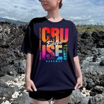 Personalised In My Cruise Era 100% Cotton Baby Bodysuit Adult Kid T-shirt with Name Travel Essentials Birthday Gift for Family Cruise Lovers