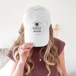 Personalisiertes Golf Design Sport Basecap mit Namen Geburtstag Urlaub Geschenk für Kinder Golfliebhaber