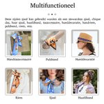 Gepersonaliseerde Multikleurige Huisdier Foto Sjaal Hoofdband met Naam Dagelijkse Feest Verjaardagscadeau voor Vrouwen en Huisdierliefhebbers
