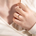 Anello personalizzato Vintage 1-5 Marquise Birthstone Dainty Jewelry Anniversary Mother's Day Birthday Gift for Women Mother Grandmother
