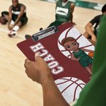 Personalised Cartoon Basketball Football Character Acrylic Clipboard with Name and Title Birthday Appreciation Gift for Coach Team Member