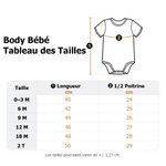 Boby bébé ou T-shirt adulte personnalisé avec nom et motif d'empreint de pieds - Cadeau de fête des Mères pour nouvelle maman et bébé nouveau-né