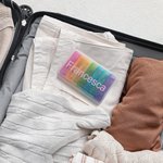 Scatola portapillole settimanale personalizzata in plastica con nome colori arcobaleni per ogni giorno regalo pieno di significato per donne e uomini