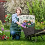 Personalized Cartoon Character Garden Metal Sign with Name Garden Decor Housewarming Birthday Gift for Grandma Mom Gardening Enthusiasts