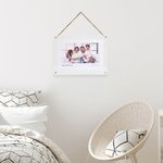 Henkilökohtainen 1-5 Valokuvat akryyli palapeli plaketti otsikko Home Decor syntymäpäivälahja perheelle ystävät