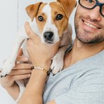 Personligt benhjärta elastiskt pärlarmband med namn husdjurssmycken födelsedagspresent till hundmamma hundpappa husdjursälskare