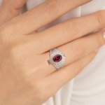 Personalised Vintage Medieval Historical Birthstone Poison Ring with Secret Message Anniversary Birthday Gift for Women