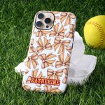 Coque de téléphone personnalisée avec texte pour iPhone Samsung Sports Team Accessory Cadeau d'anniversaire pour les amoureux des sports de balle