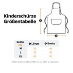 Personalisiertes Niedliches Tier Einstellbares Schürze-Kochmütze-Set mit Namen Backen Kochen Bastelaktivitäten Geburtstag Urlaub Geschenk für Kinder