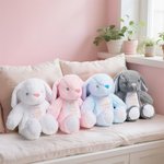 Henkilökohtainen olen ystävällinen positiivinen vahvistus pehmopupu pehmolelu nimellä Syntymäpäivä Kaste Baby Shower lahja lapsille