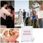 Henkilökohtainen 1-5 Valokuvat akryyli palapeli plaketti otsikko Home Decor syntymäpäivälahja perheelle ystävät