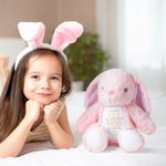 Henkilökohtainen olen ystävällinen positiivinen vahvistus pehmopupu pehmolelu nimellä Syntymäpäivä Kaste Baby Shower lahja lapsille