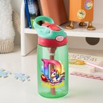 Personalisierte Aquarell Fantasy Einhorn 475 ml Wasserflasche mit Initiale und Namen Outdoor Zubehör Schulanfang Geburtstag Geschenk für Kinder