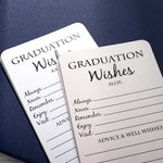 Lot de 15 cartes de vœux de fin d'études personnalisées avec nom et année Cadeau de fin d'études pour les diplômés