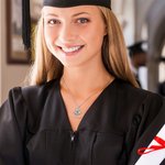 Personalisierte Graduierung Kappe Graduierung Scroll Herz Birthstone Anhänger Halskette mit Namen Klasse von 2025 Graduierung Geschenk für Absolventen